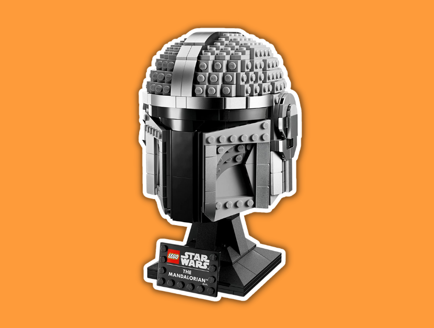10 LEGO Star Wars The Mandalorian Helmet 75328