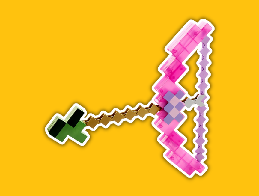 10 Minecraft Enchanted Bow with Potion Tip Arrow