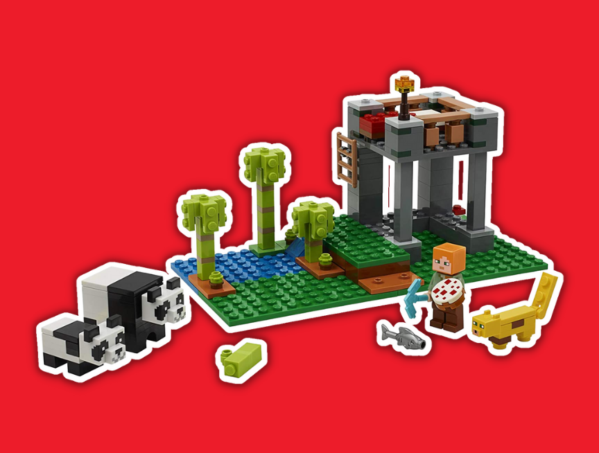 11 LEGO Minecraft The Panda Nursery 21158