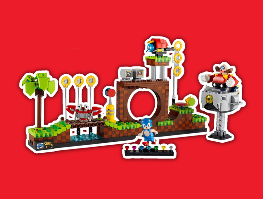 17 LEGO Ideas Sonic The Hedgehog – Green Hill Zone 21331