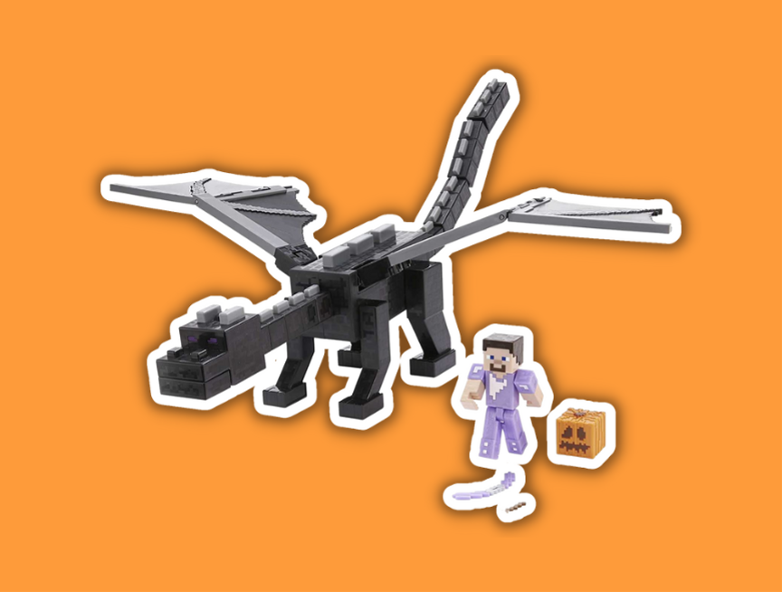 17 Minecraft Ultimate Ender Dragon Figure