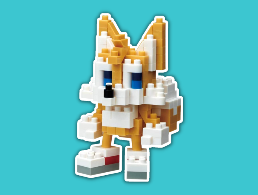19 Nanoblock Sonic the Hedgehog Tails