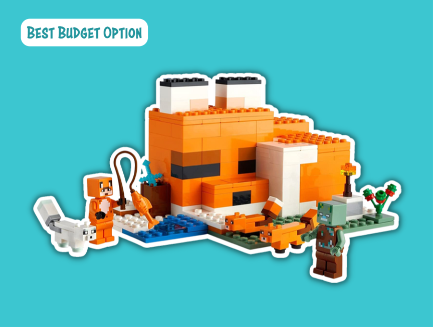 1 LEGO Minecraft The Fox Lodge House 21178
