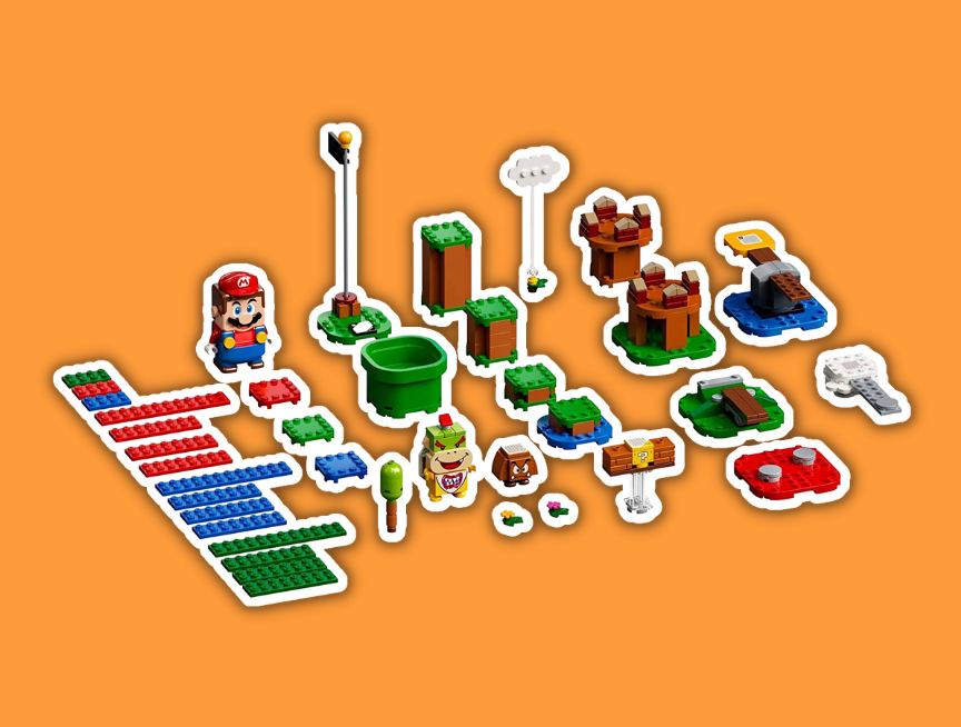 25 LEGO Super Mario Adventures with Mario Starter Course 71360