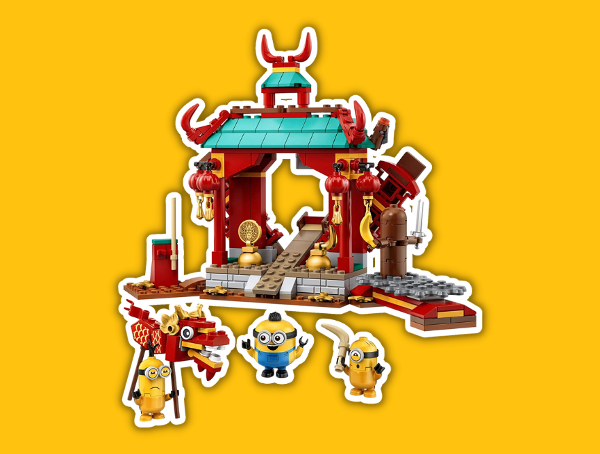 27 LEGO Minions The Rise of Gru Minions Kung Fu Battle 75550