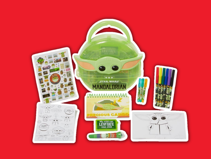 27 Mandalorian Coloring Sticker Activity Set