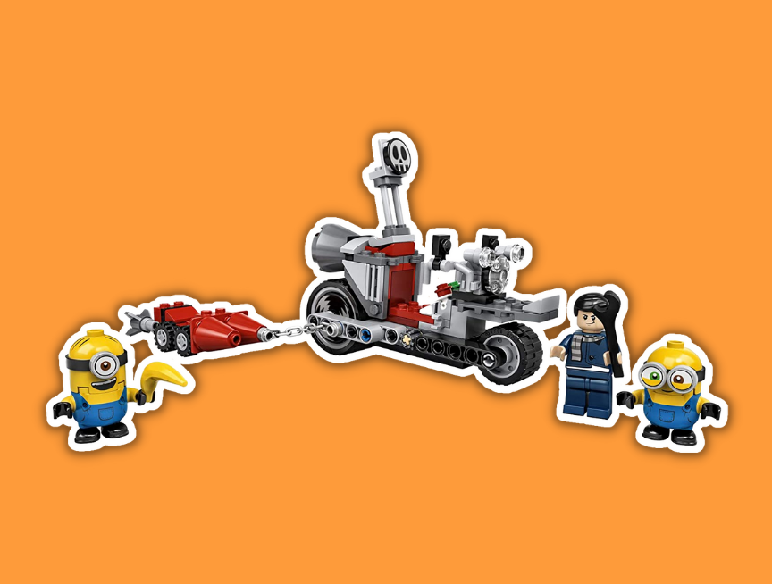 29 LEGO Minions Unstoppable Bike Chase 75549