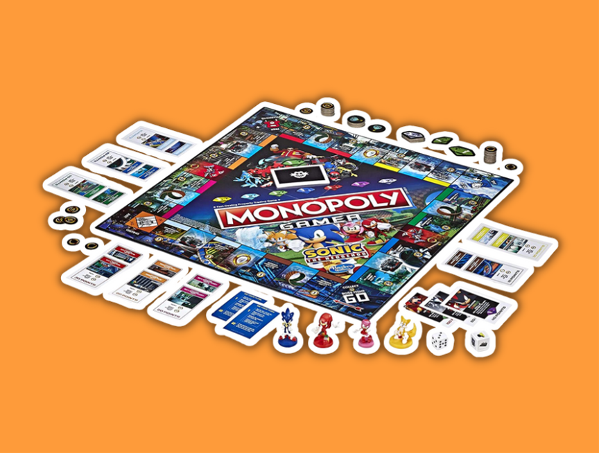 31 MONOPOLY Gamer Sonic The Hedgehog Edition