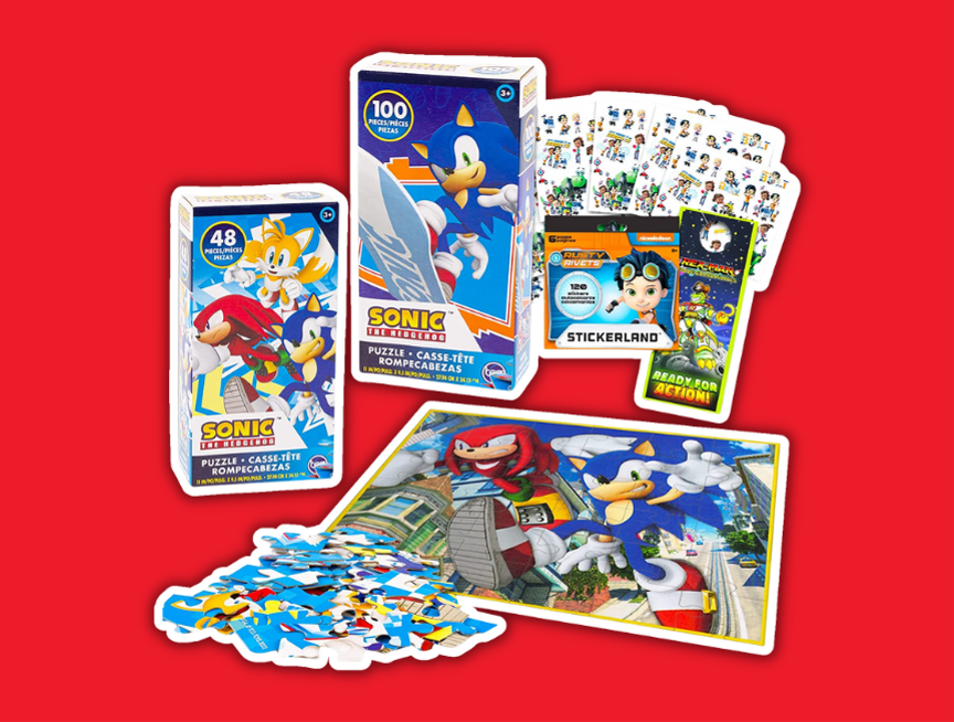32 Sonic The Hedgehog Puzzle Set