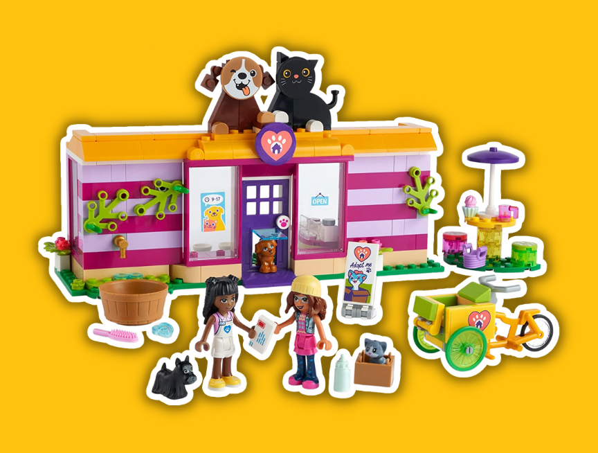 33 LEGO Friends Pet Adoption Cafe 41699
