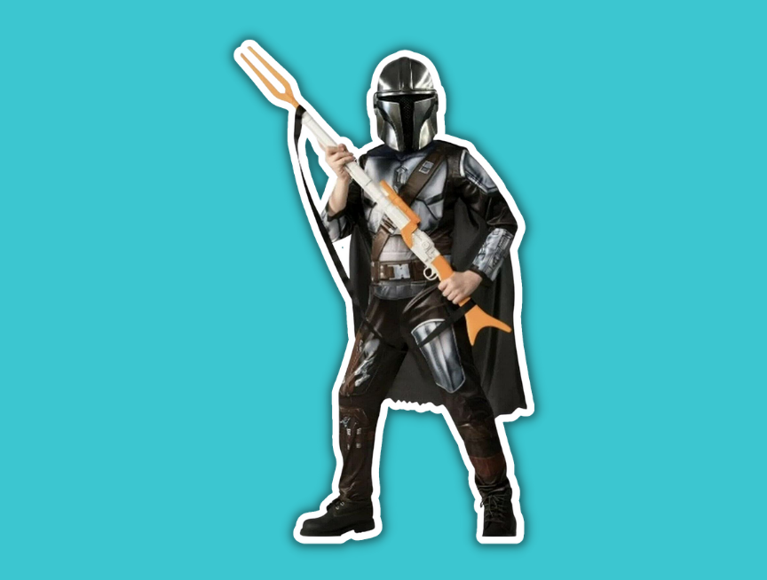 36 Rubies Mandalorian Star Wars Costume