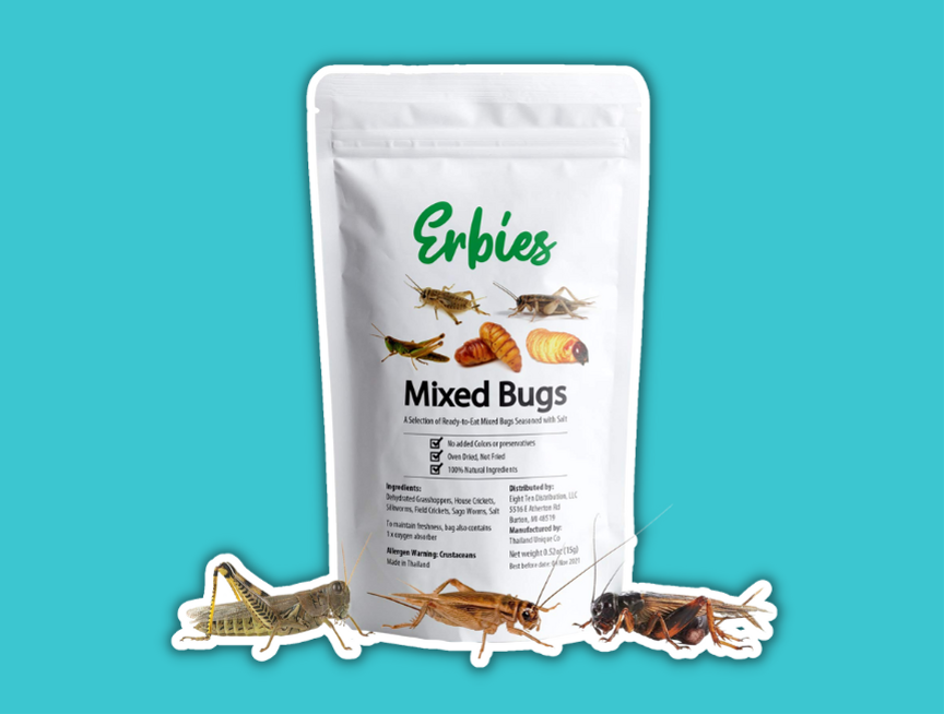 39 Erbies Edible Bugs Mixed Trail Mix