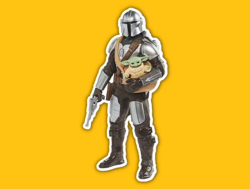 3 Star Wars The Mandalorian Grogu Galactic Action
