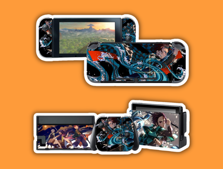 43 GilGames Demon Slayer Skin Protector for Nintendo Switch