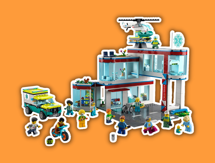 43 LEGO My City Hospital 60330