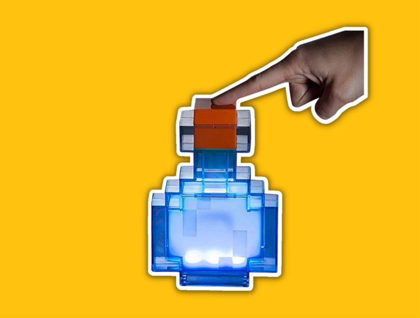 43 Minecraft Potion Bottle Light