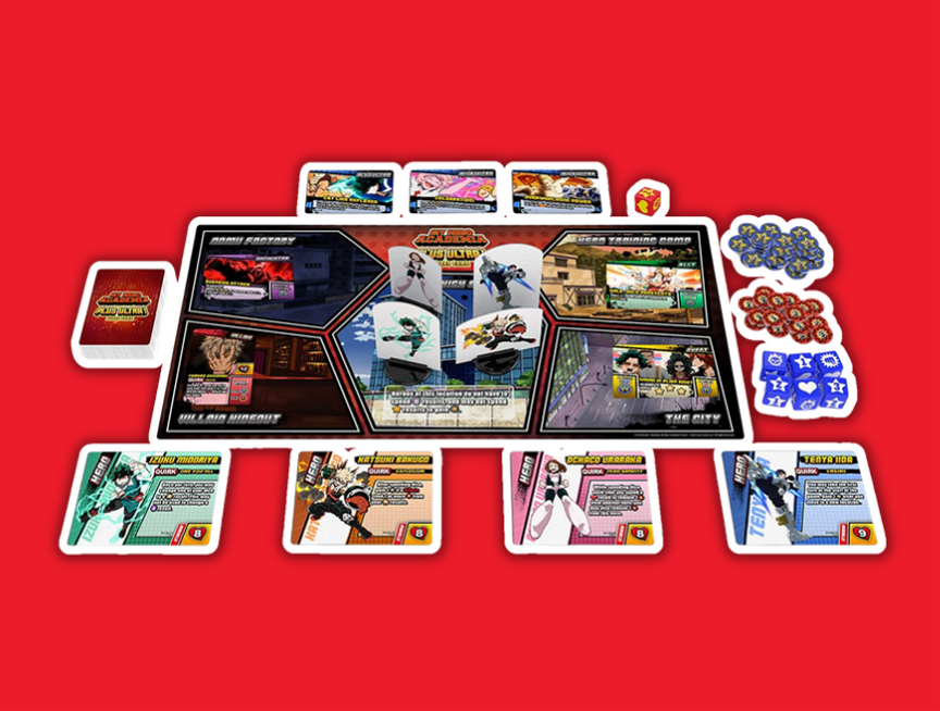 45 My Hero Academia Plus Ultra Board Game
