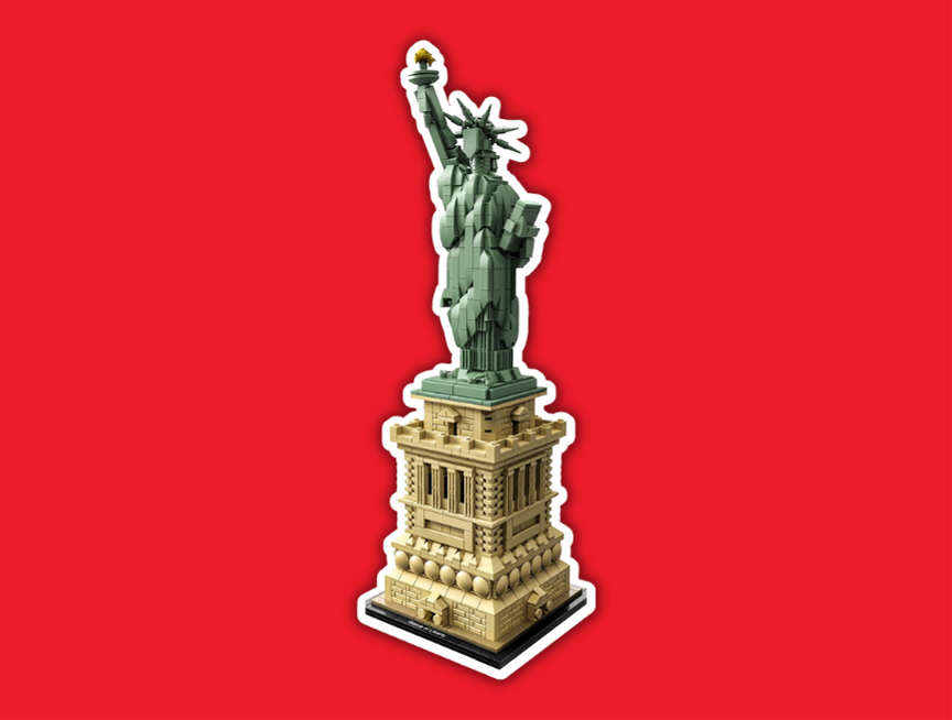 4 LEGO Architecture Statue of Liberty