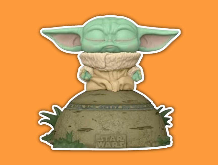 6 Funko Pop Deluxe Mandalorian The Child