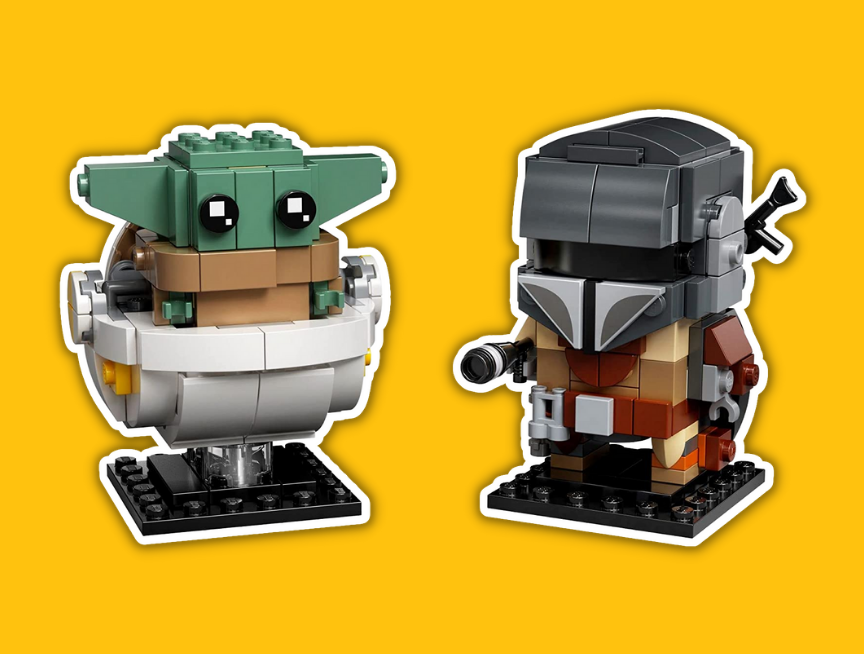 7 LEGO BrickHeadz Star Wars The Mandalorian The Child 75317