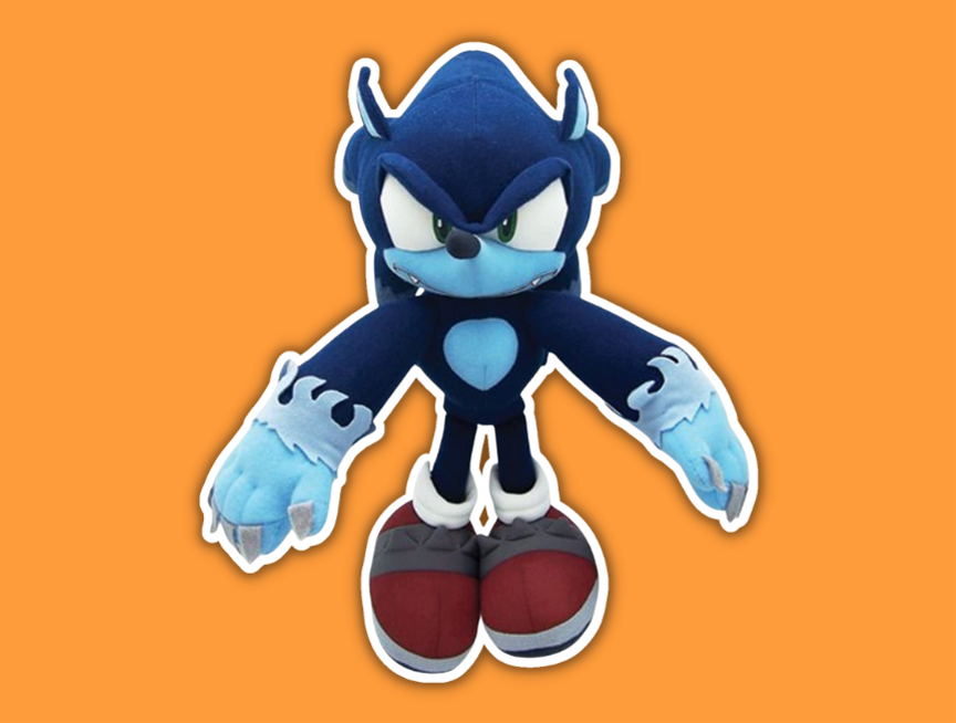 7 Sonic The Hedgehog Werehog Plush