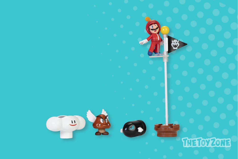 17 SUPER MARIO Cloud World Diorama Set