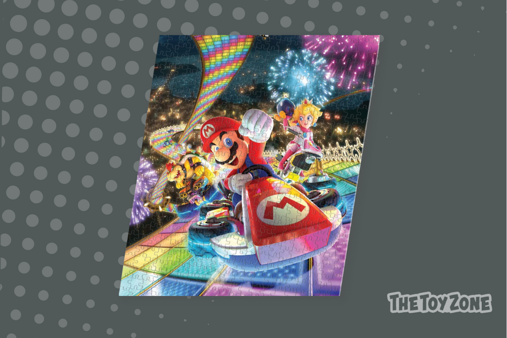 36 Mario Kart “Rainbow Road” 1000 Piece Jigsaw Puzzle
