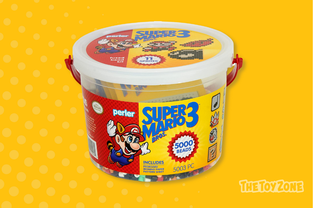 39 Perler Craft Bead Bucket Super Mario Brothers Activity Kit