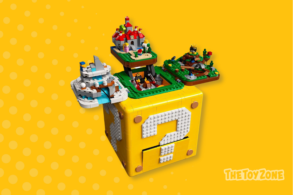 3 LEGO Super Mario Super Mario 64 Question Mark Block 71395