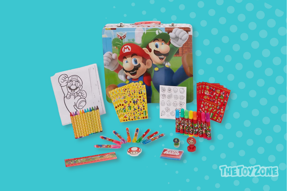 41 Innovative Designs Mario Brothers Super Mario Deluxe Activity Set