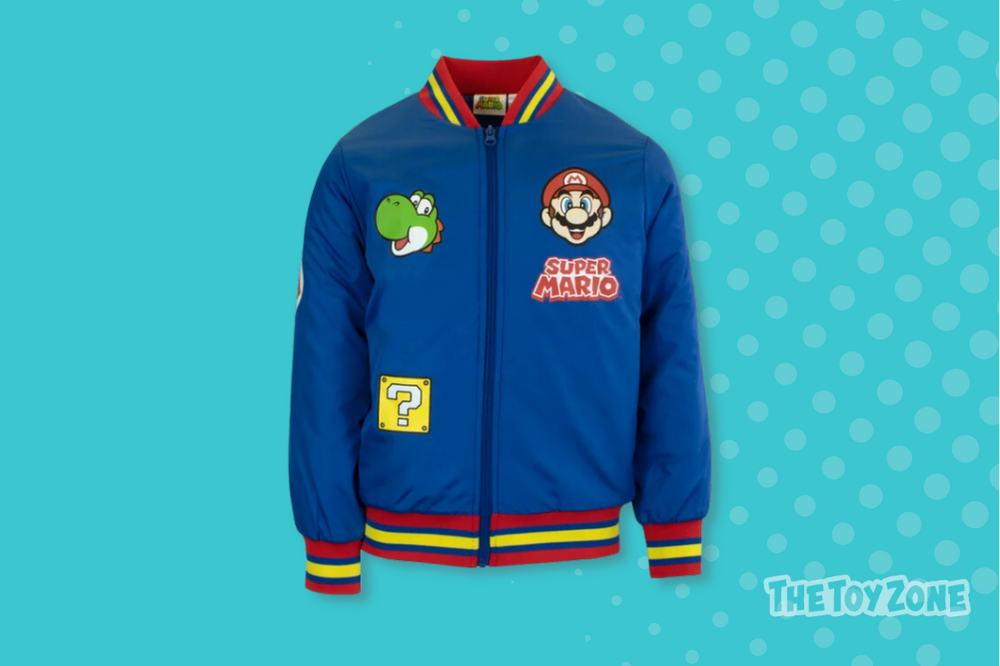 45 Nintendo Super Mario Bomber Jacket
