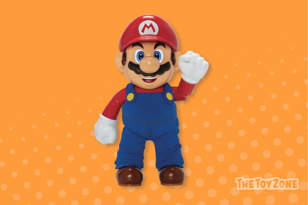6 SUPER MARIO It s A Me, Mario. Collectible Action Figure