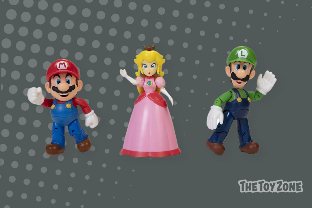 8 SUPER MARIO Nintendo Mushroom Kingdom Diorama