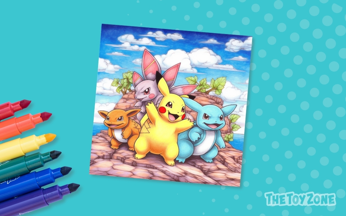 Header Pokemon Coloring Pages