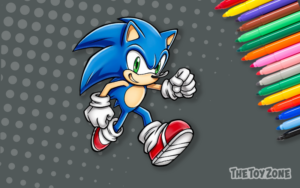 Header Sonic Coloring Pages